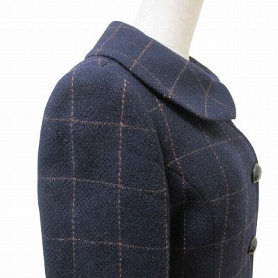 ロイスクレヨン Lois CRAYON チェックジャケット ウィンドウペン 総