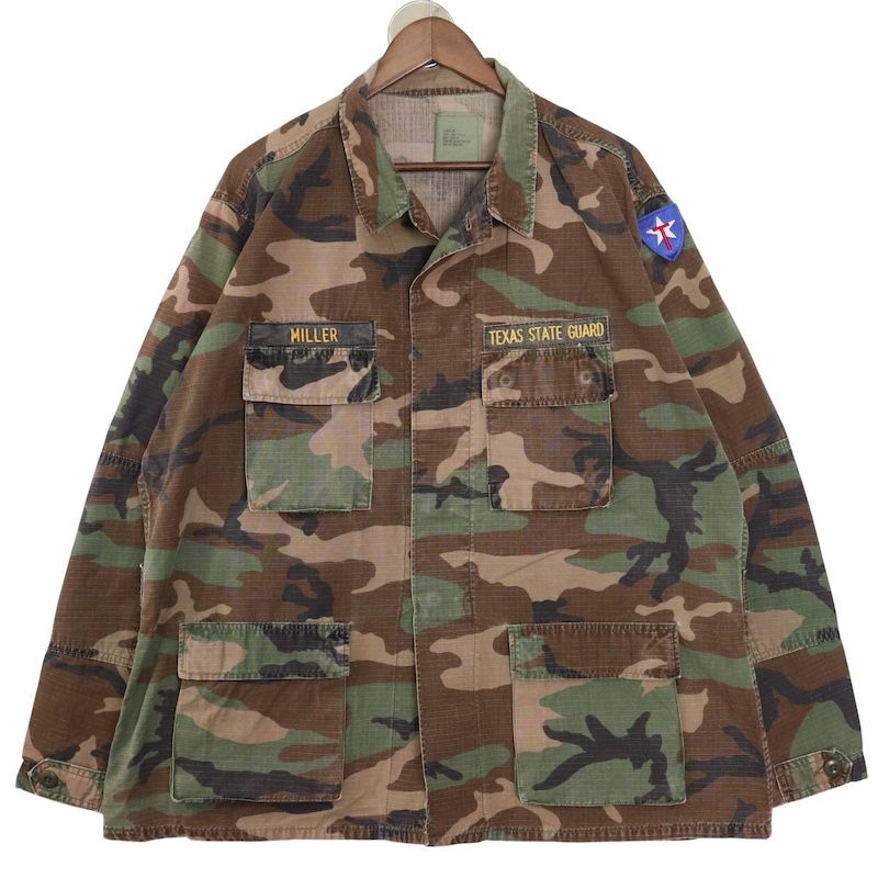 希少80s アメリカ軍 BDU コンバットジャケット 大きいサイズ メンズXL-LONG 80's US.ARMY BDUコンバットジャケット