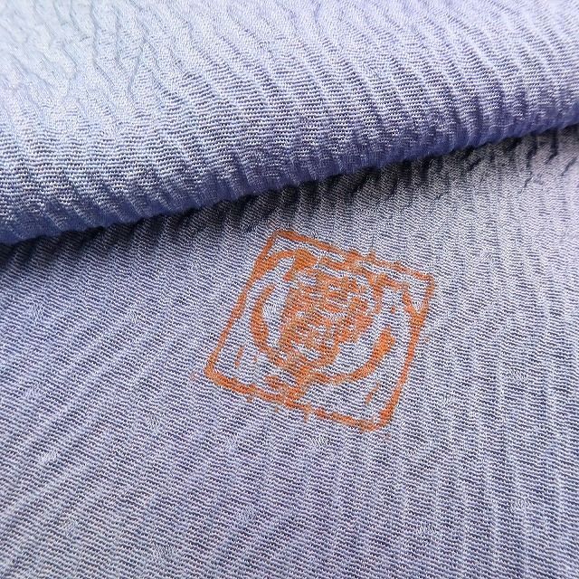 百華 Y 4103 正絹 作家物落款 手縫い仕立て 道中着