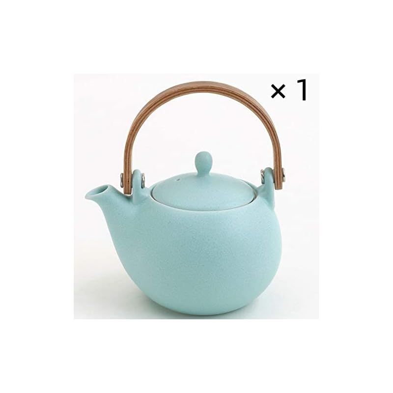 彡LOLO 急須 ギフトセット 浅葱 ギフト 陶器 和食器 受け皿 ３点