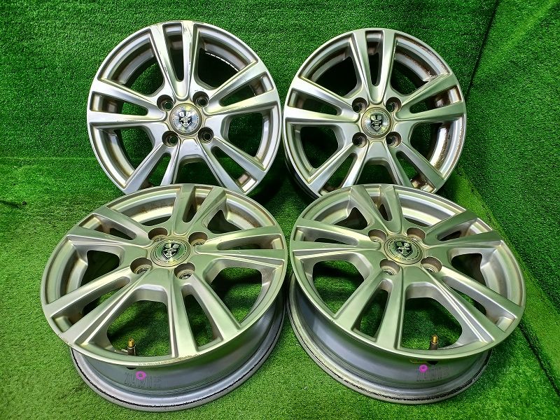 ジョーカー 軽自動車 ホイール アルミ シルバー 14インチ 4 5 J 4穴 4本 100 45