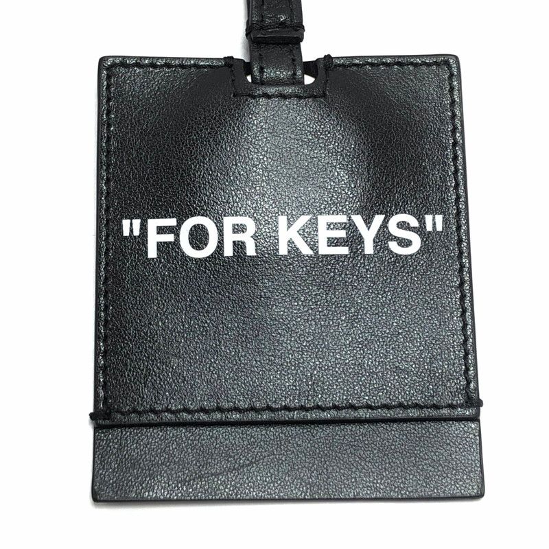 中古品】OFF-WHITE オフホワイト FOR KEYS キーホルダー ネックレス