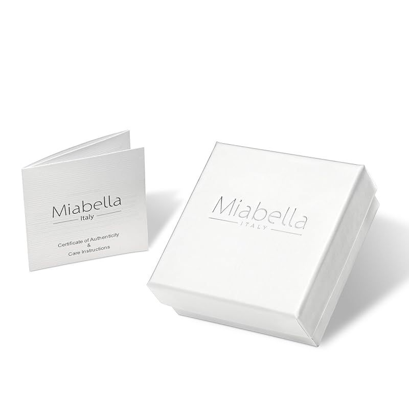 MiaBella 18Kゴールドメッキ スターリングシルバー イタリア製 ロザリオビーズ 十字架 Yネックレスチェーン レディース メンズ 20インチ 新品】 MiaBella 18Kゴールドメッキ スターリングシルバー イタリア製