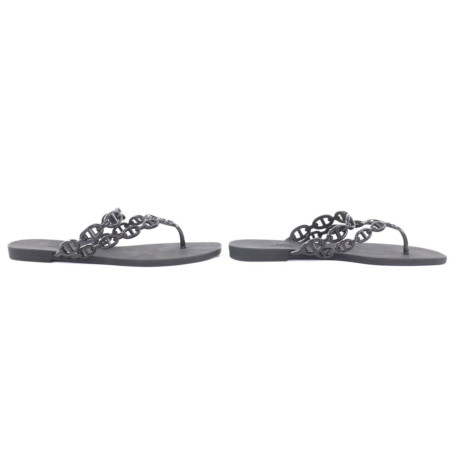 極美品◇HERMES エルメス アイランド シェーヌダンクル マルチ