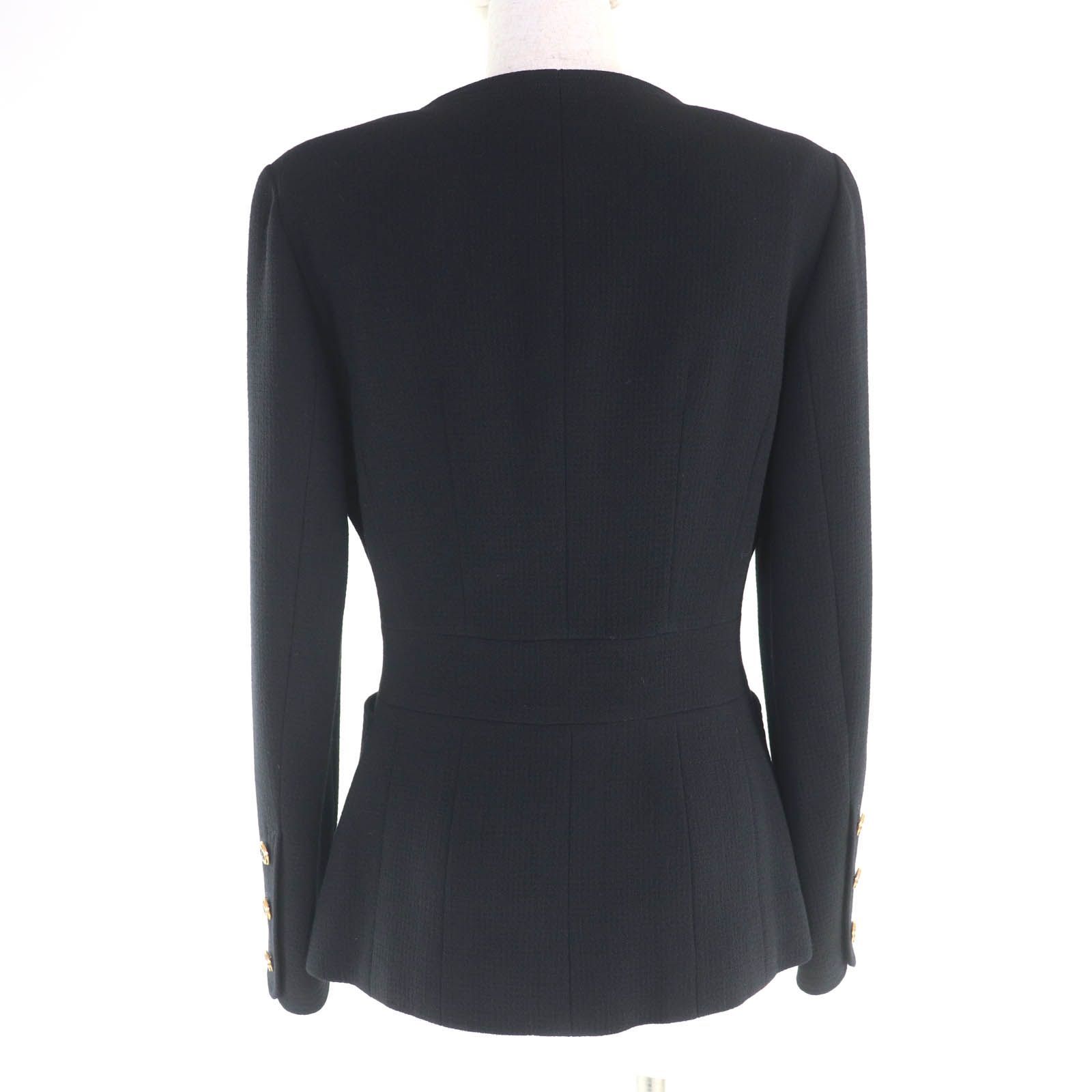 極美品☆CHANEL シャネル 裏地シルク100％ 90年代ヴィンテージ 4