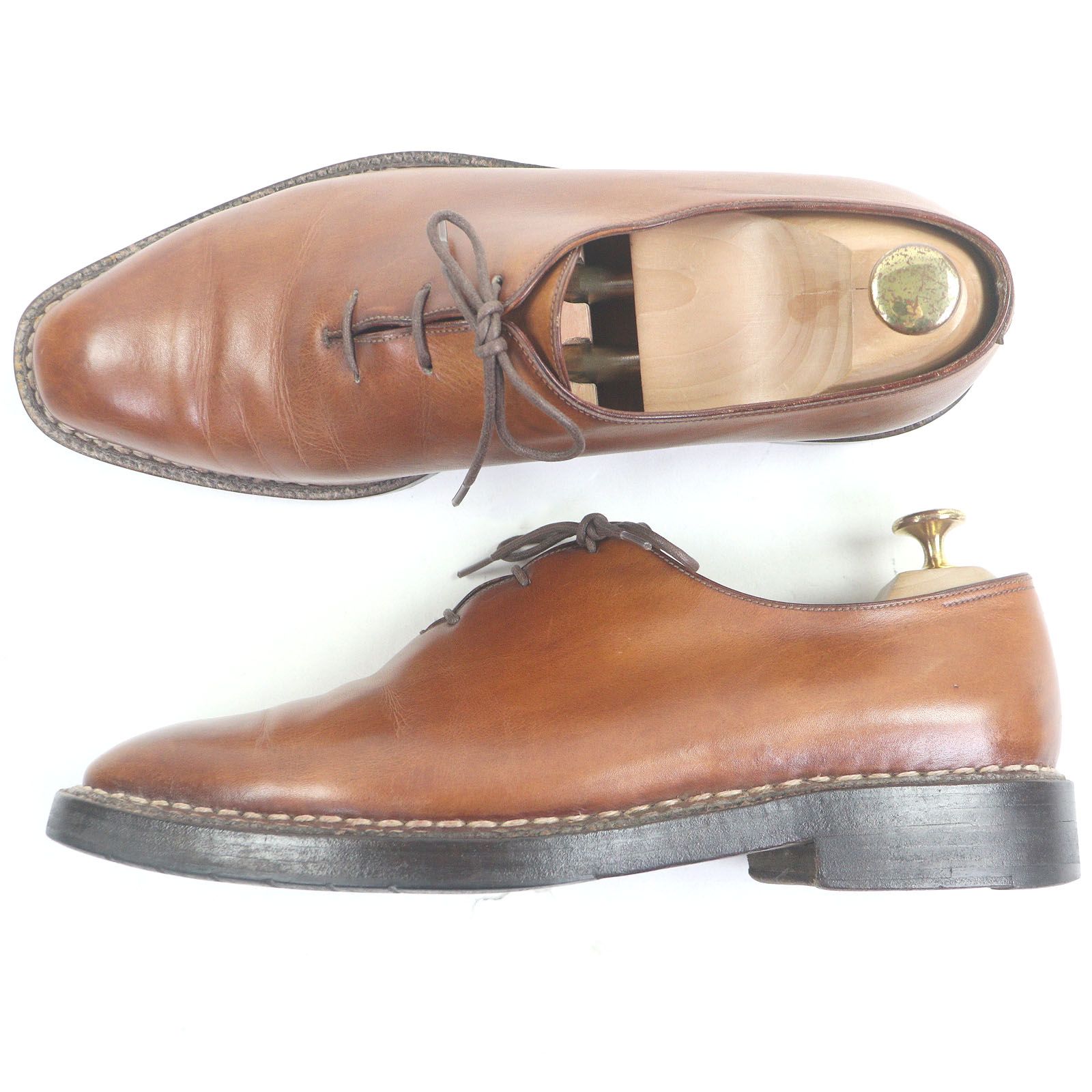 美品□Berluti ベルルッティ アレッサンドロ レザー オルガ期 初期