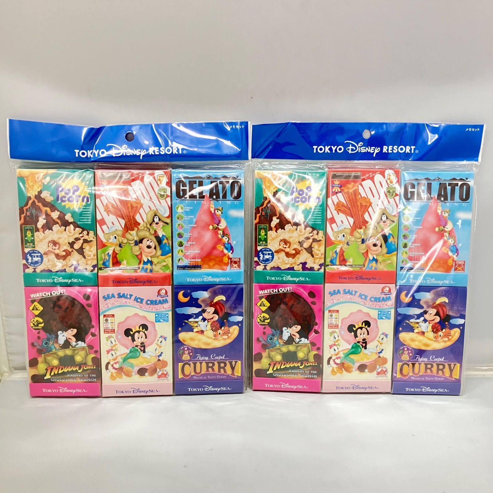 新品】東京ディズニーリゾート ディズニーシーアトラクション メモ