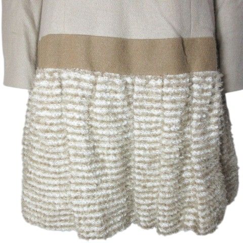 エムズグレイシー M'S GRACY 美品 ドッキングバルーンワンピース PM