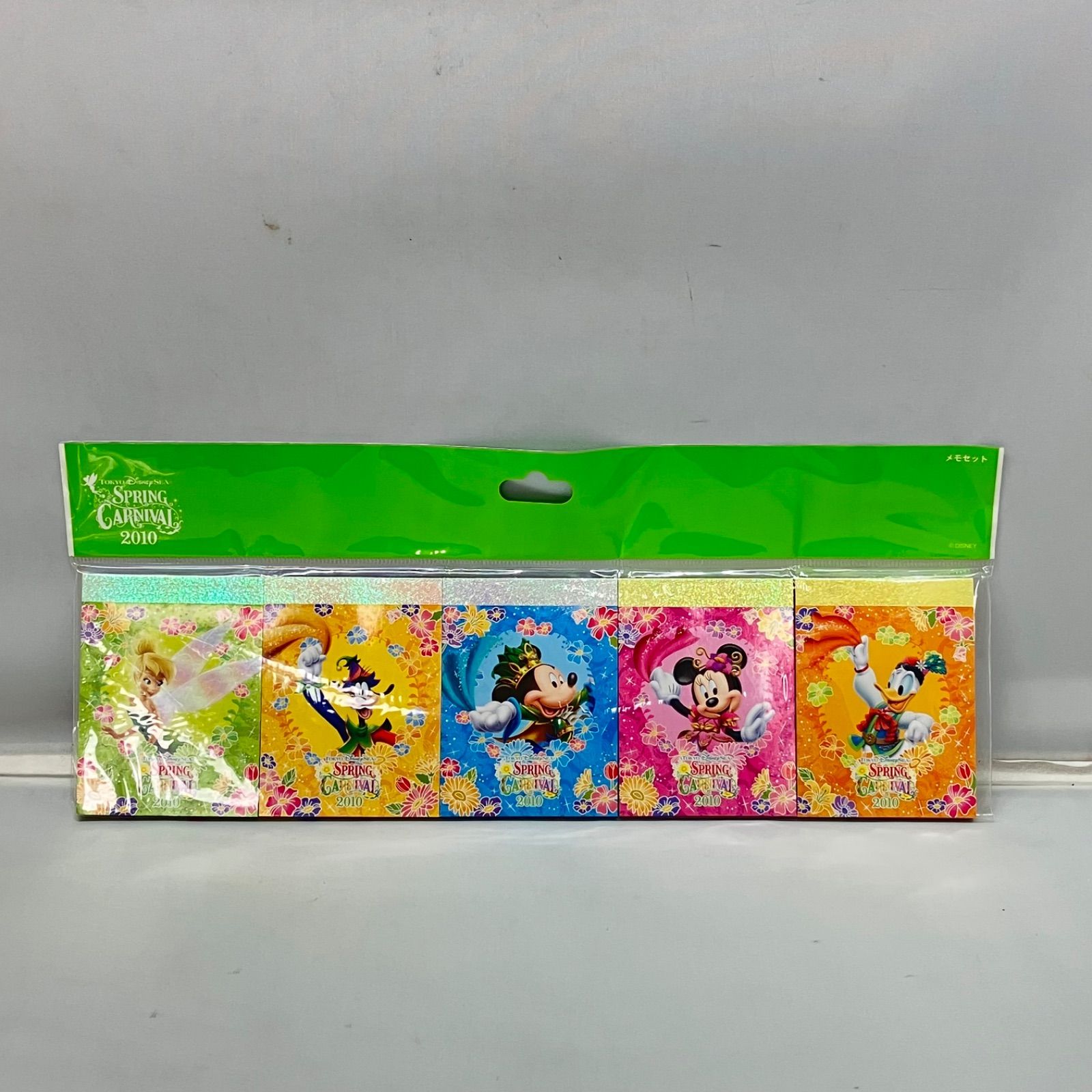 新品】ディズニーシー スプリングカーニバル メモセット 2点 - メルカリ