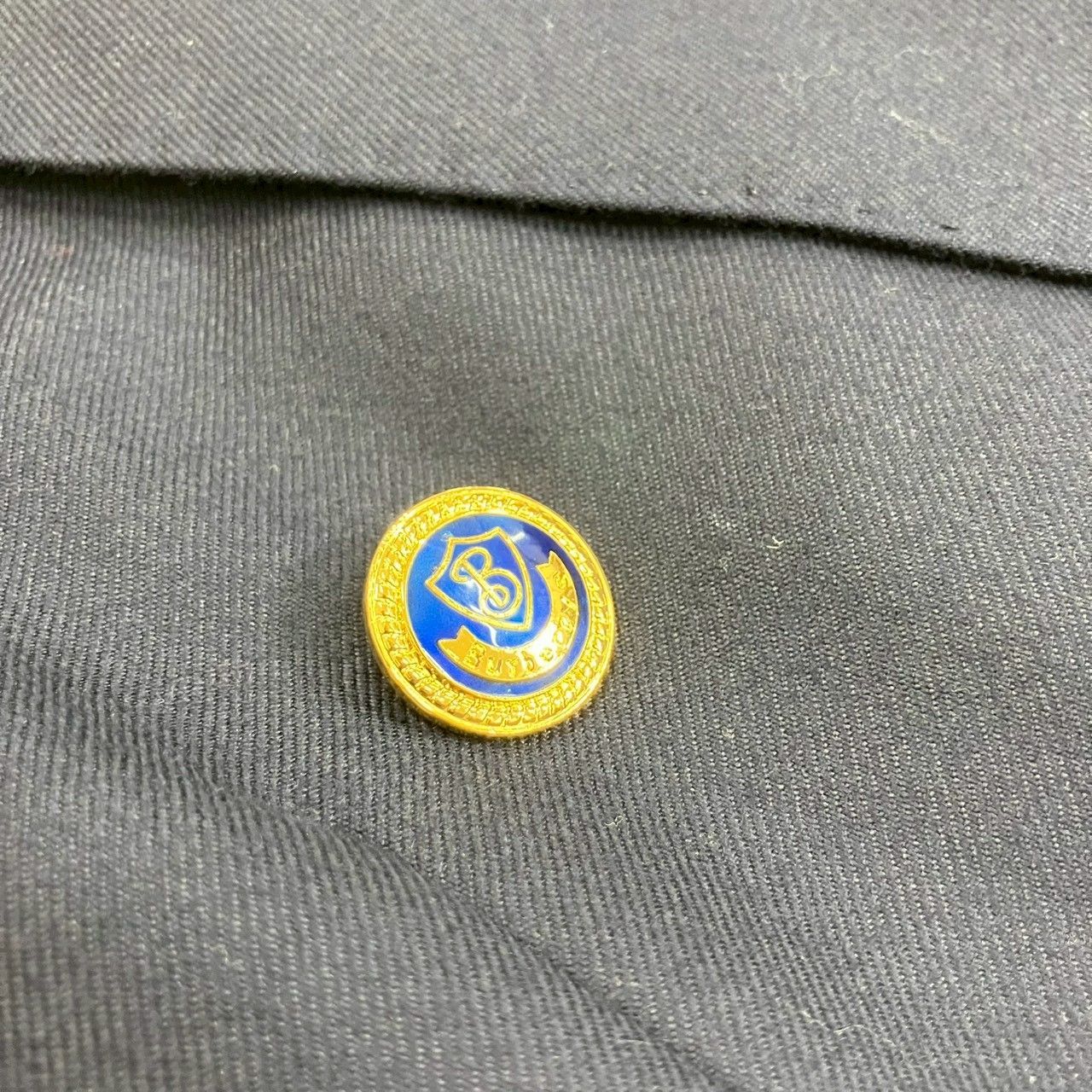 バーバリーズ バーバリー テーラードジャケット 紺ブレ ダブル 金