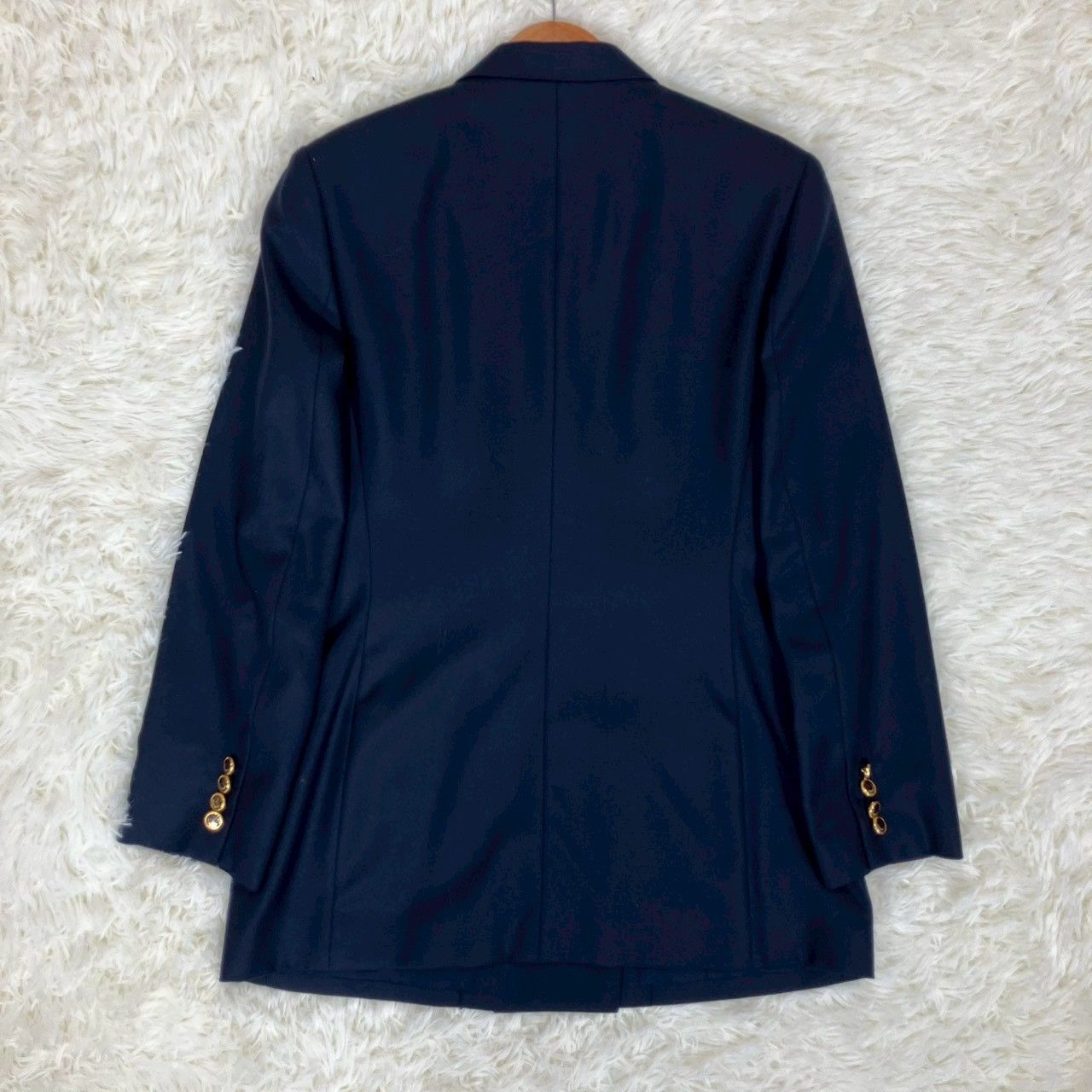 バーバリーズ バーバリー テーラードジャケット 紺ブレ ダブル 金