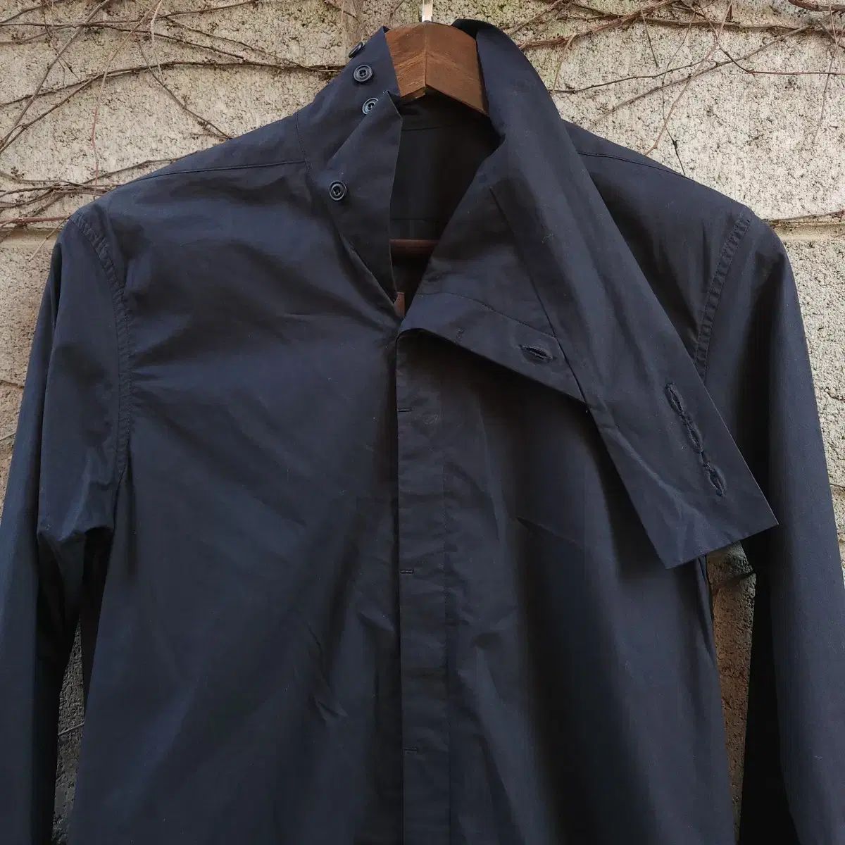 46 2013ss RICK OWENS リックオウエンス ISLAND ブラック シャツ