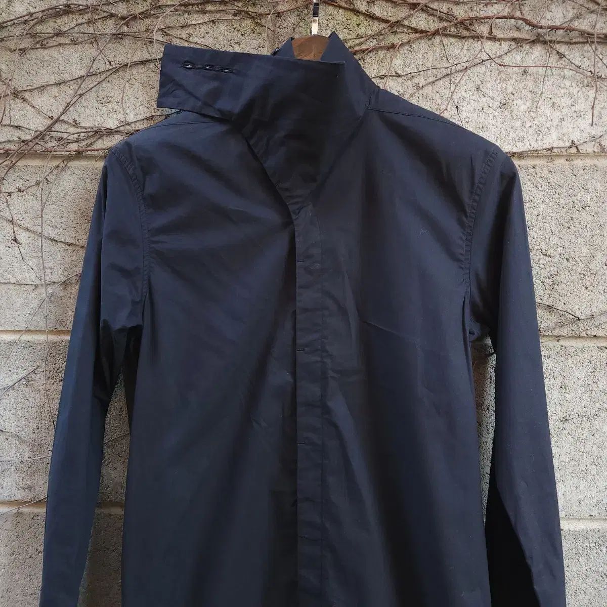 46 2013ss RICK OWENS リックオウエンス ISLAND ブラック シャツ