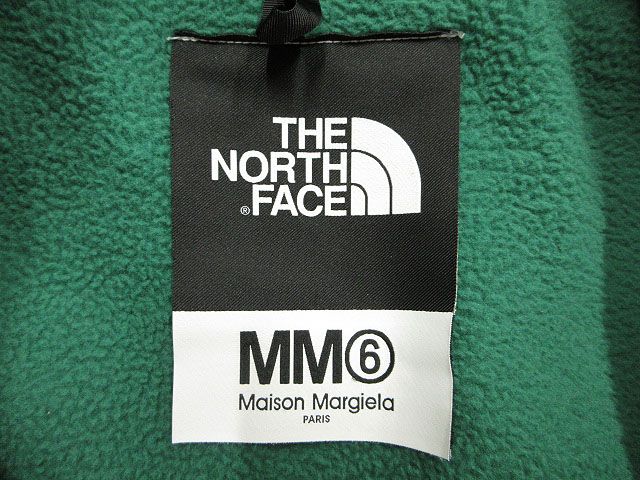  ザノースフェイス THE NORTH FACE MM 6 DENALI サークルフリースワンピース S グリーン ロング トップス AA 長袖 七分袖 その他