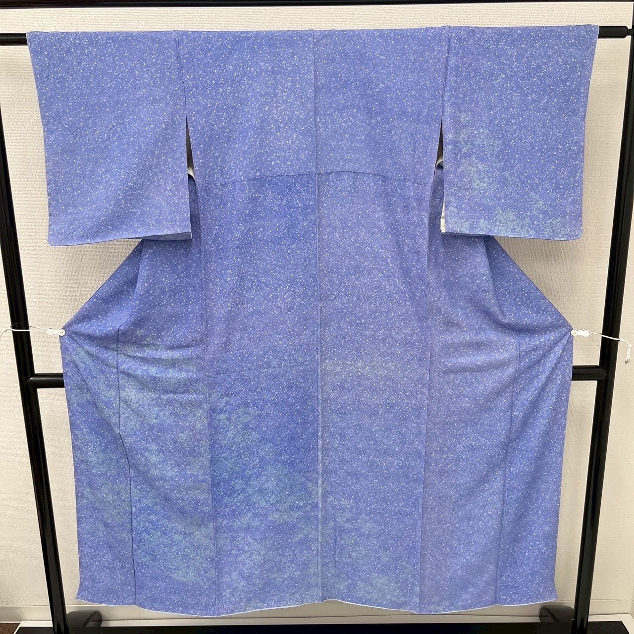 江戸小紋 付下げ 鮫小紋 上品な染め 紋無し Sサイズ 正絹 着物 MK-1865