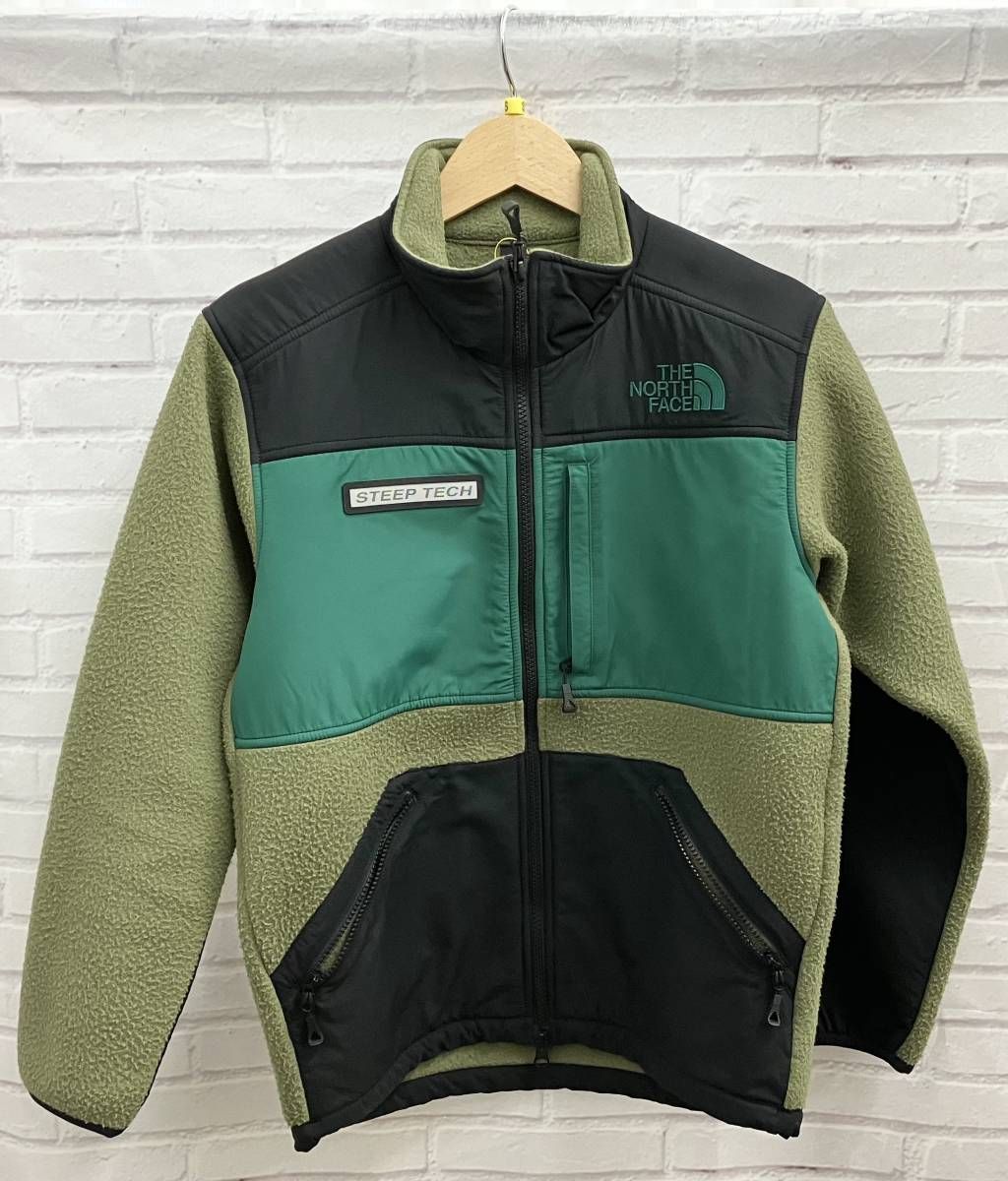 THE NORTH FACE ザノースフェイス STEEP TECH Zip Freece NA 62001 フリース XXS カーキ ブラック アウター