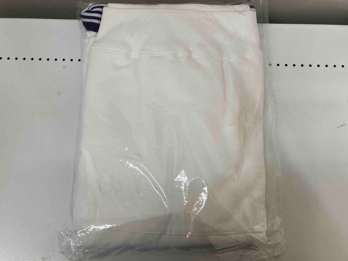 Needles ニードルス スウェットパーカー 白 紫 Lサイズ