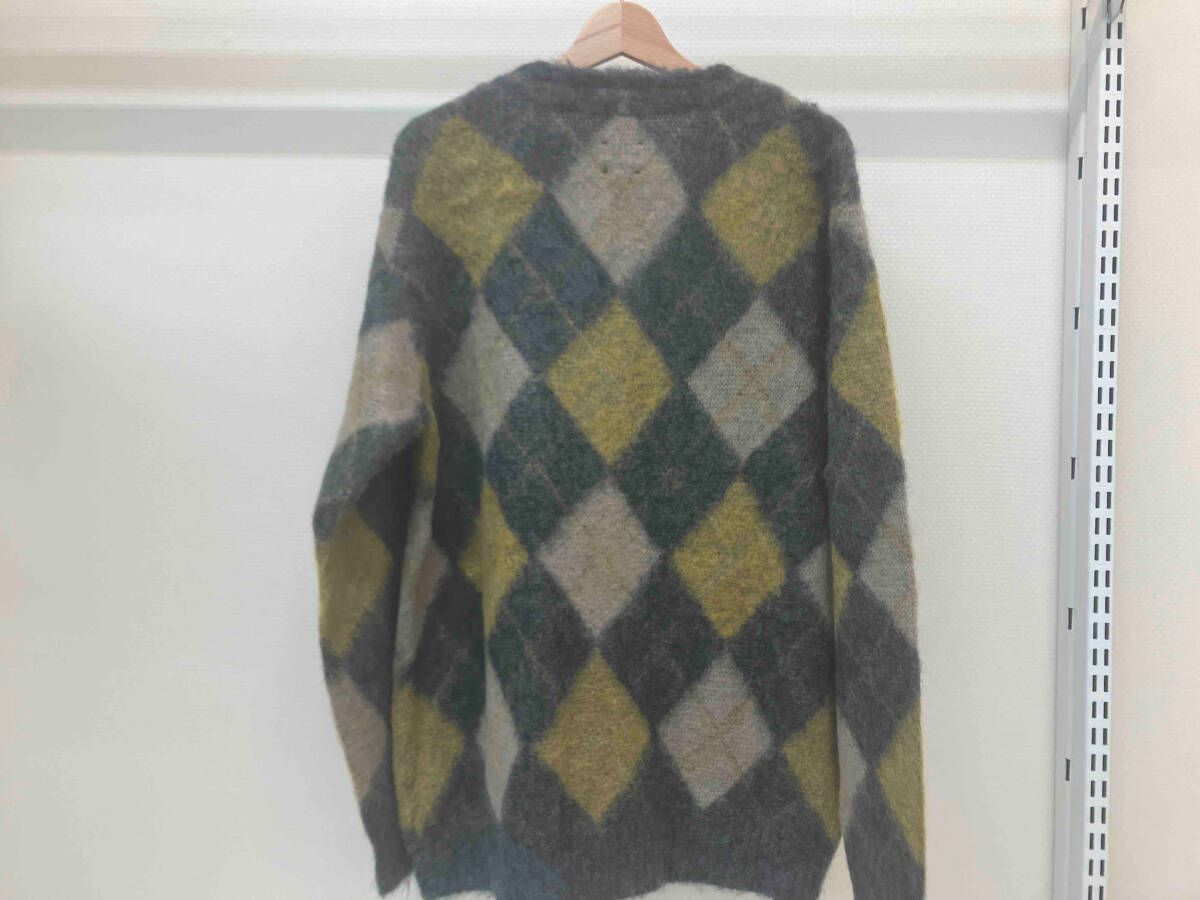 Needles カーディガン イエロー×グレー J 0387