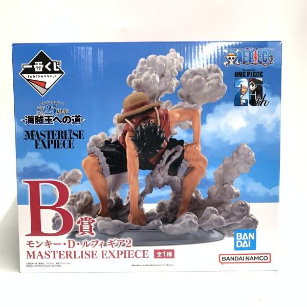 中古】開封)B賞 モンキー・D・ルフィ ギア2 MASTERLISE EXPIECE ｢一番