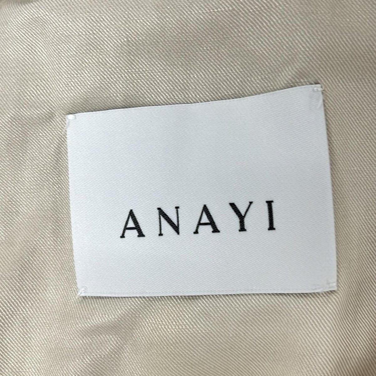 ANAYI(アナイ) コート サイズ36 S レディース美品 - アイボリー 長袖