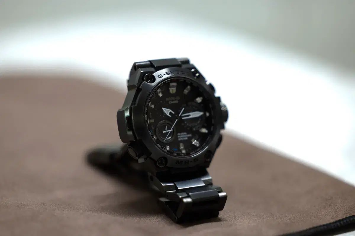  G SHOCK MR 1000 B 1 A フルセット ブラック 金属ベルト 時計