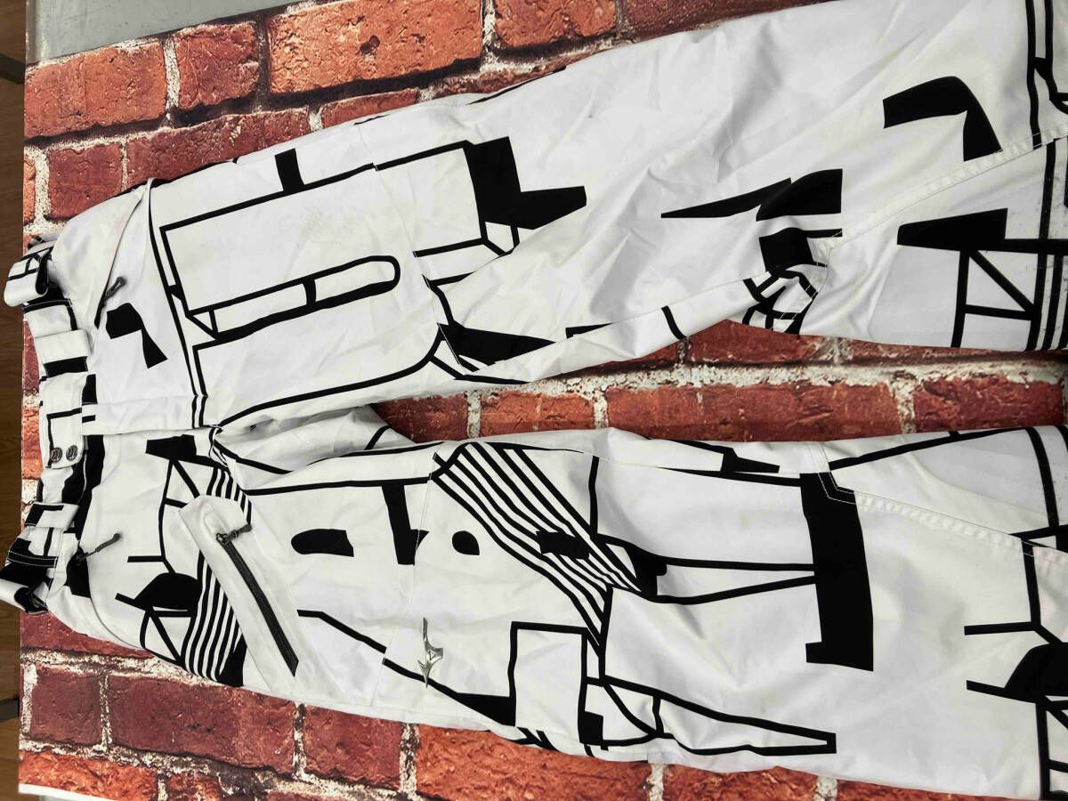 MIZUNO ミズノ Mens S スキーウェア 上下セット レッド ホワイト