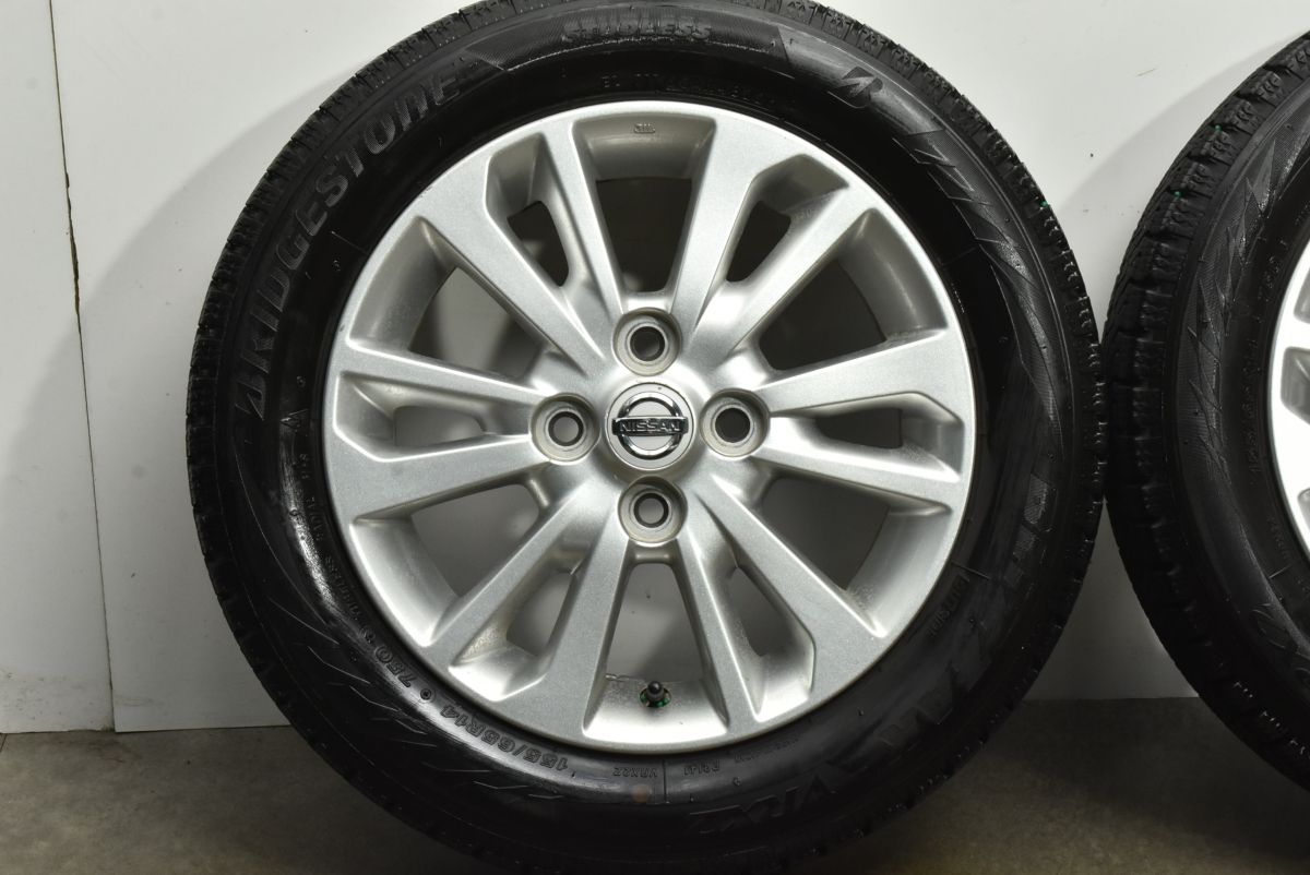 溝有タイヤ】ニッサン デイズルークス ハイウェイスター 純正 14in 4.5