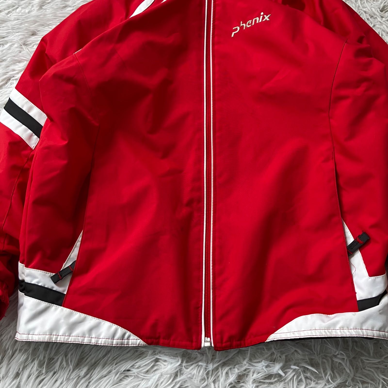 フェニックス スキーウェア 上下セット セットアップ レッド 150cm