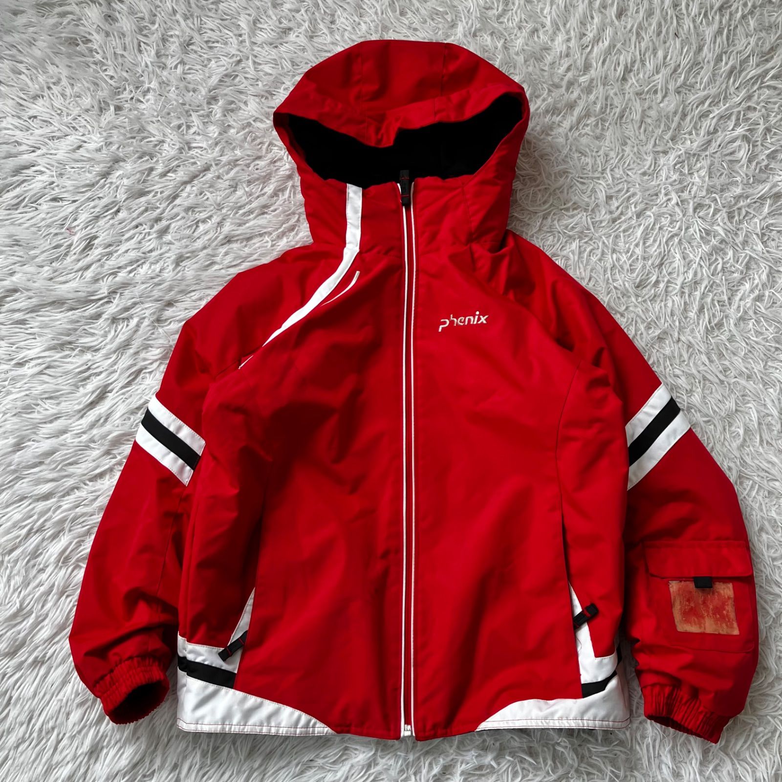 フェニックス スキーウェア 上下セット セットアップ レッド 150cm