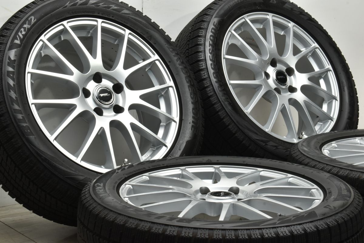 バリ溝 トップラン 18 in 7 5 J 42 PCD 114 3 ブリヂストン ブリザック VRX 2 235 50 R アルファード エルグランド ZR V