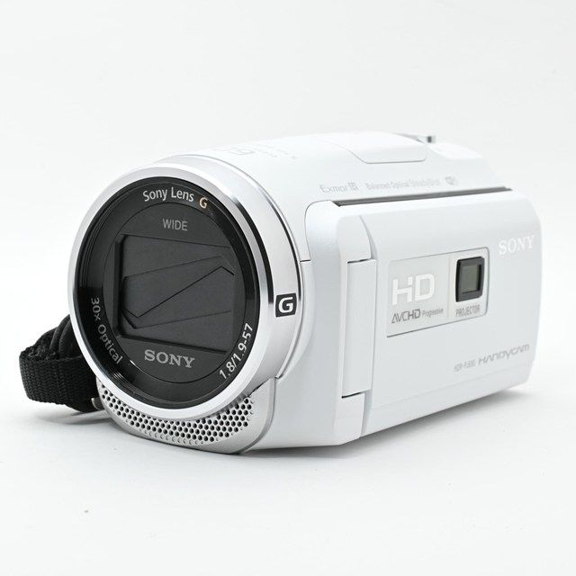 SONY ソニー HDR PJ 680 ホワイト 多少の使用感あり 全体的にきれい レンズ枠小スレ