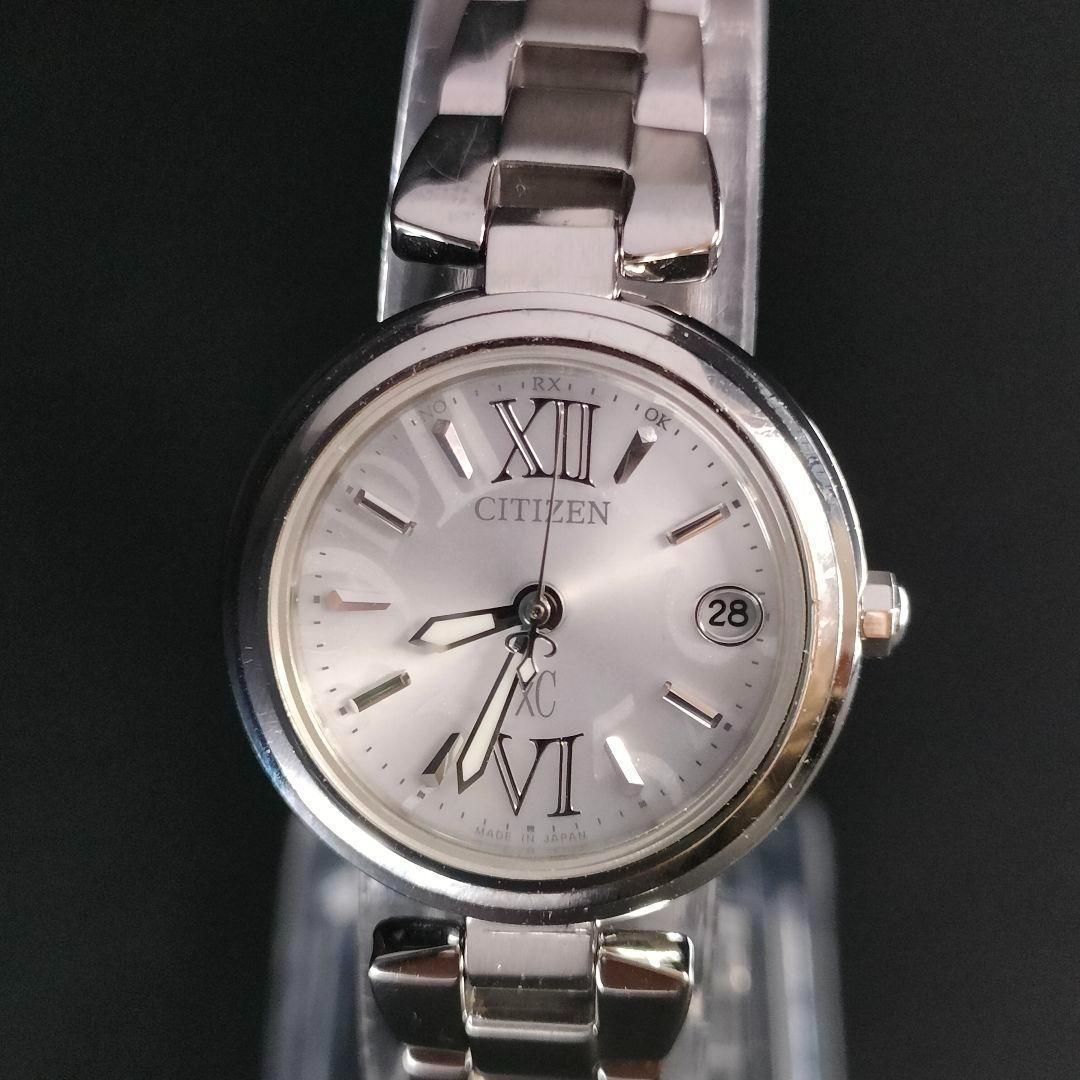 805-16 美品 CITIZEN シチズン XC 販売済み クロスシー シルバー