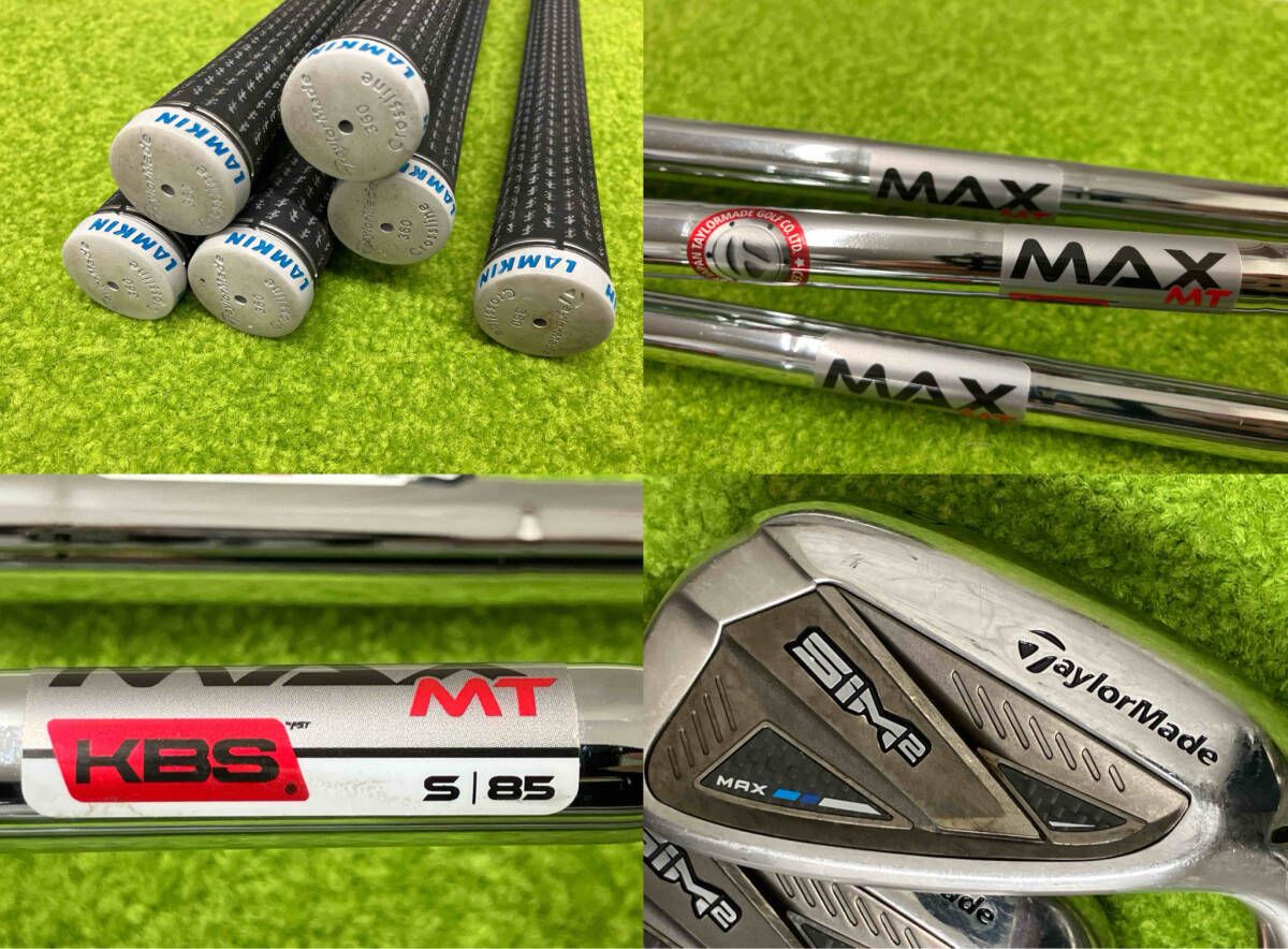 TaylorMade SIM2 MAX MAX MT KBS 85 フレックスS 6-9,P,A 6本セット