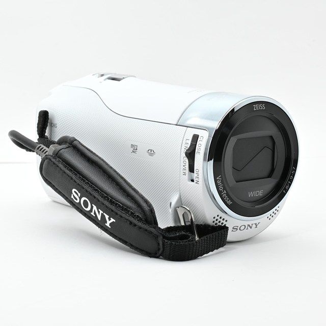 ソニー SONY Handycam HDR CX 470 W ホワイト 使用感ほぼなし 動作良好 バッテリー 付属の安心セット