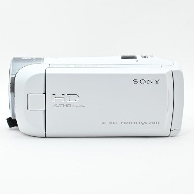  ソニー SONY Handycam HDR CX 470 W ホワイト 使用感ほぼなし 動作良好 バッテリー 付属の安心セット ビデオカメラ本体 ビデオカメラ