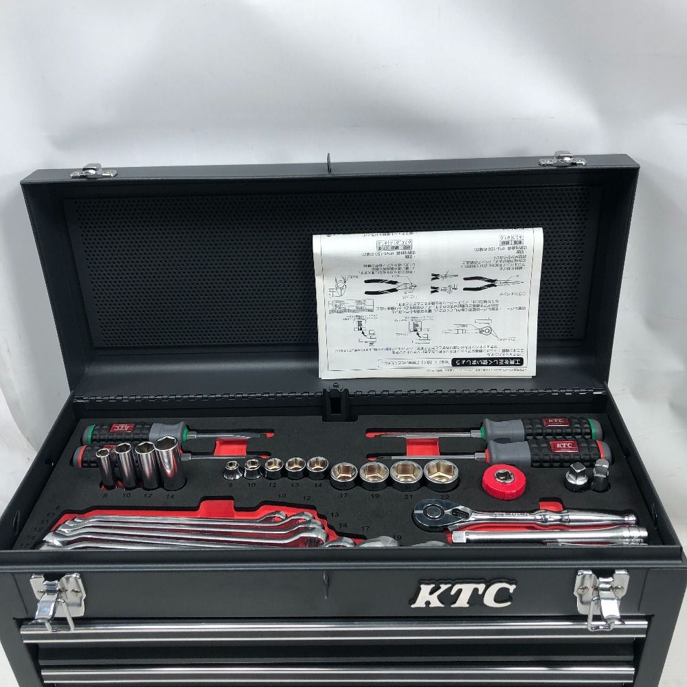 KTC ケーティーシー 工具 ハンドツール ツールセット 程度A 完備 グレー