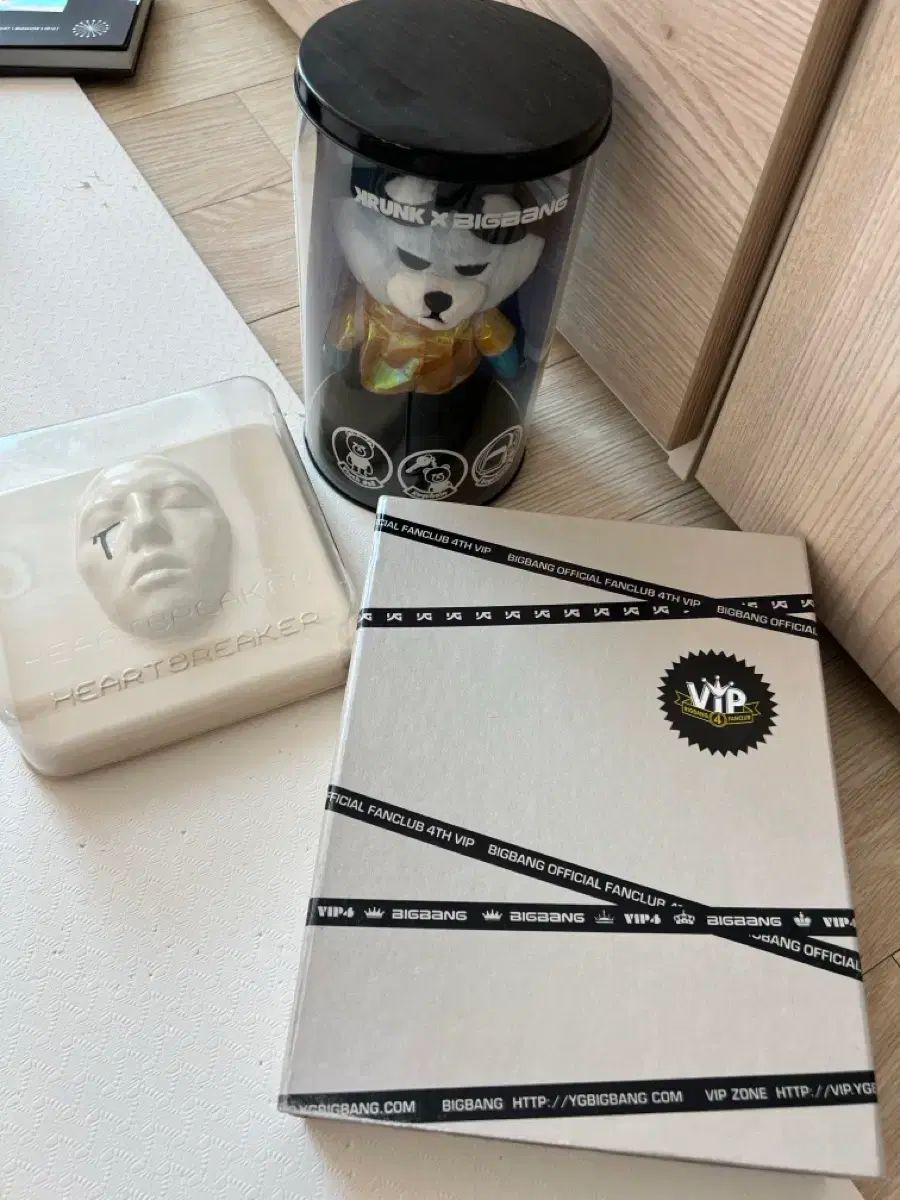 G-DRAGON ジードラゴン 人形 ぬいぐるみ ぬい ＆ vip 4 ギー パッケージ ハートブレイカー アルバム