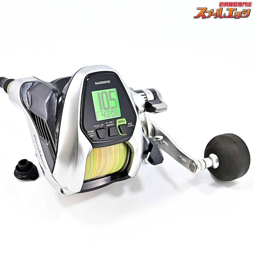 【シマノ】 15フォースマスター 3000 使用距離163.4km 使用280時間