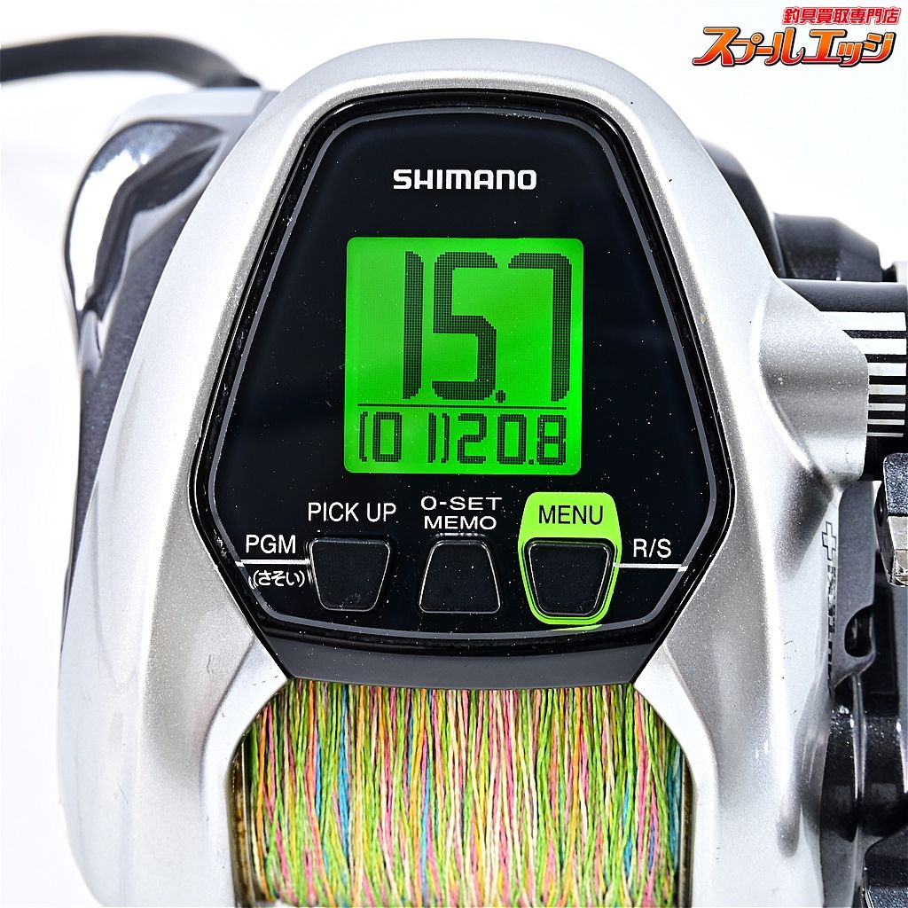 【シマノ】 15フォースマスター 3000 使用距離163.4km 使用280時間