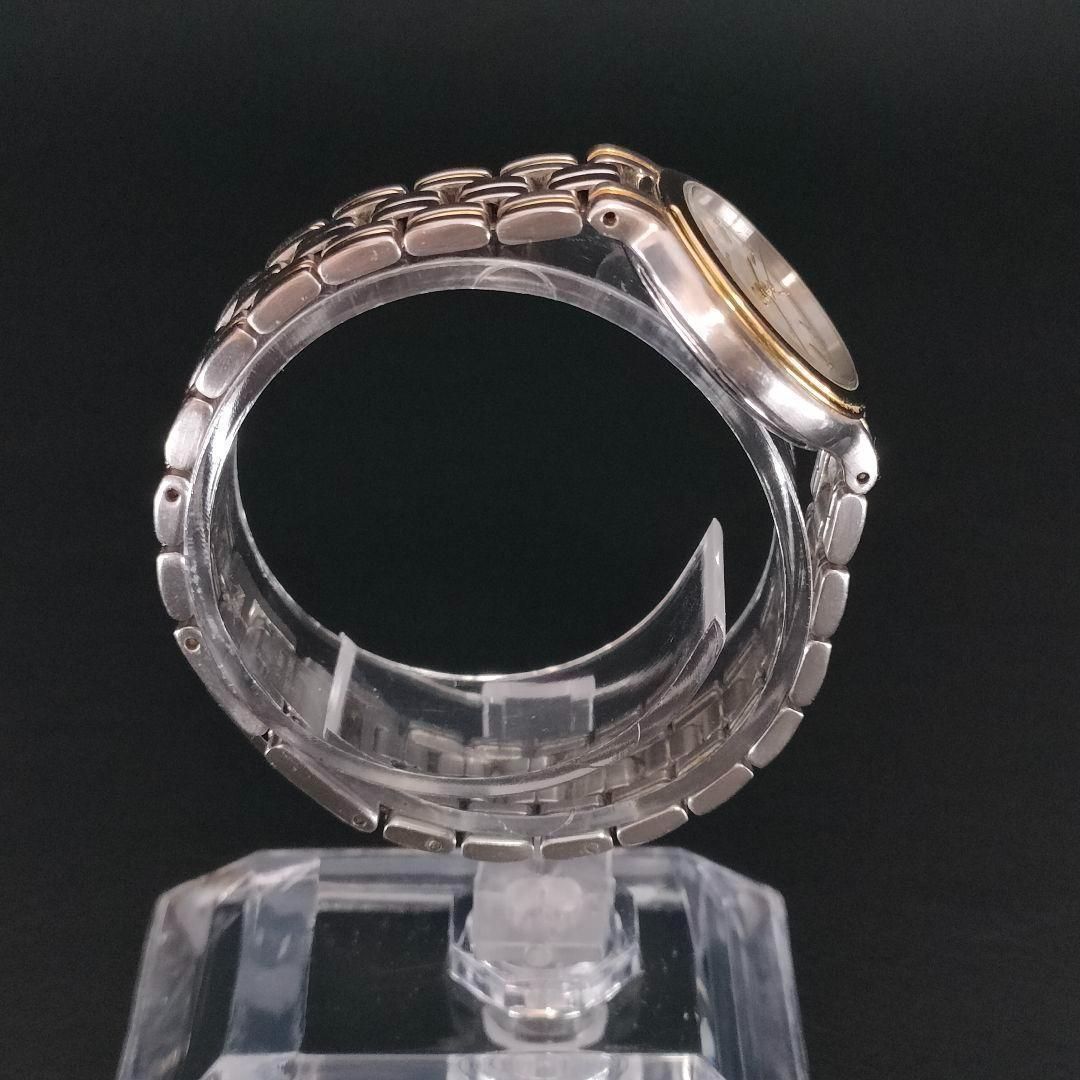 良品 SEIKO セイコー エクセリーヌ ホワイト ゴールド クォーツ 腕時計