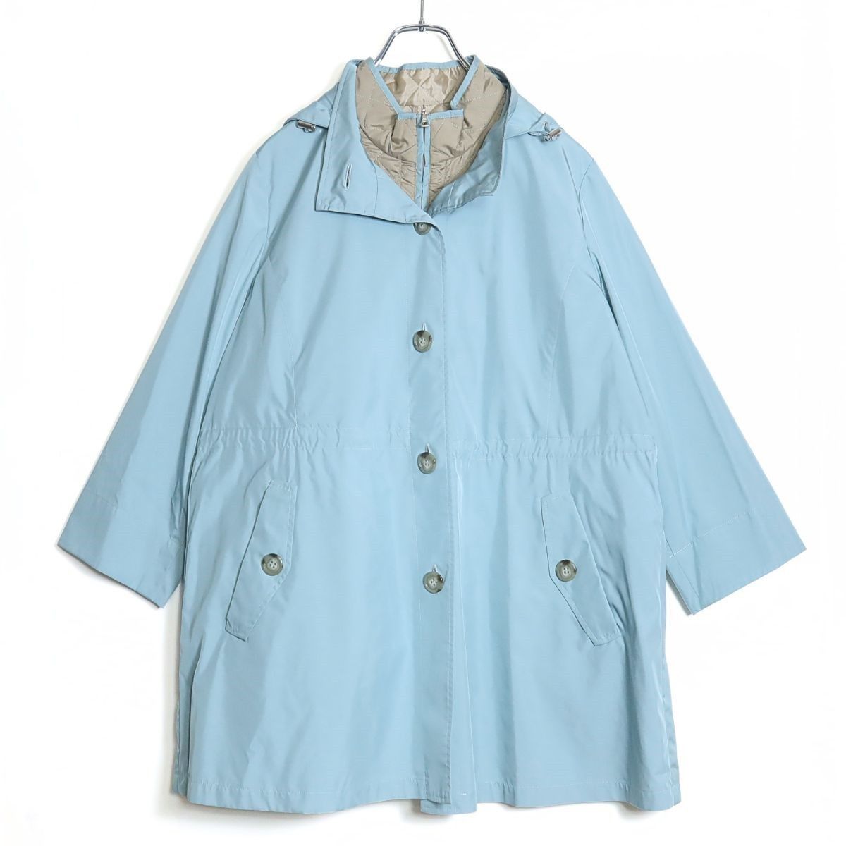 【新品】定価51,700円　レリアン　キルティングベスト　アイボリー系　13＋ 新品】定価51,700円 レリアン キルティングベスト アイボリー系 13＋