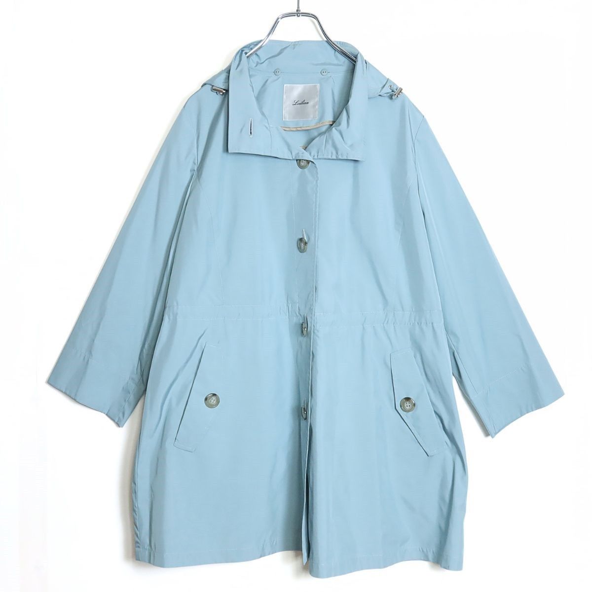 レリアン　ブルーグレー キルティング ジャンパー　レディース13号 レリアン ブルーグレー キルティング ジャンパー レディース13号