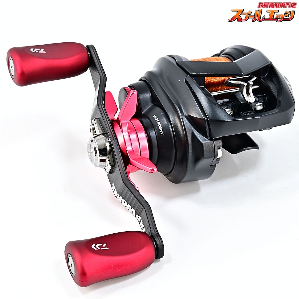 ダイワ 22タトゥーラ TW 80 SLPWスタードラグ-RCS 95 mmカーボンハンドル-メカニカルブレーキノブ-コルクノブレッド装着 m 43210