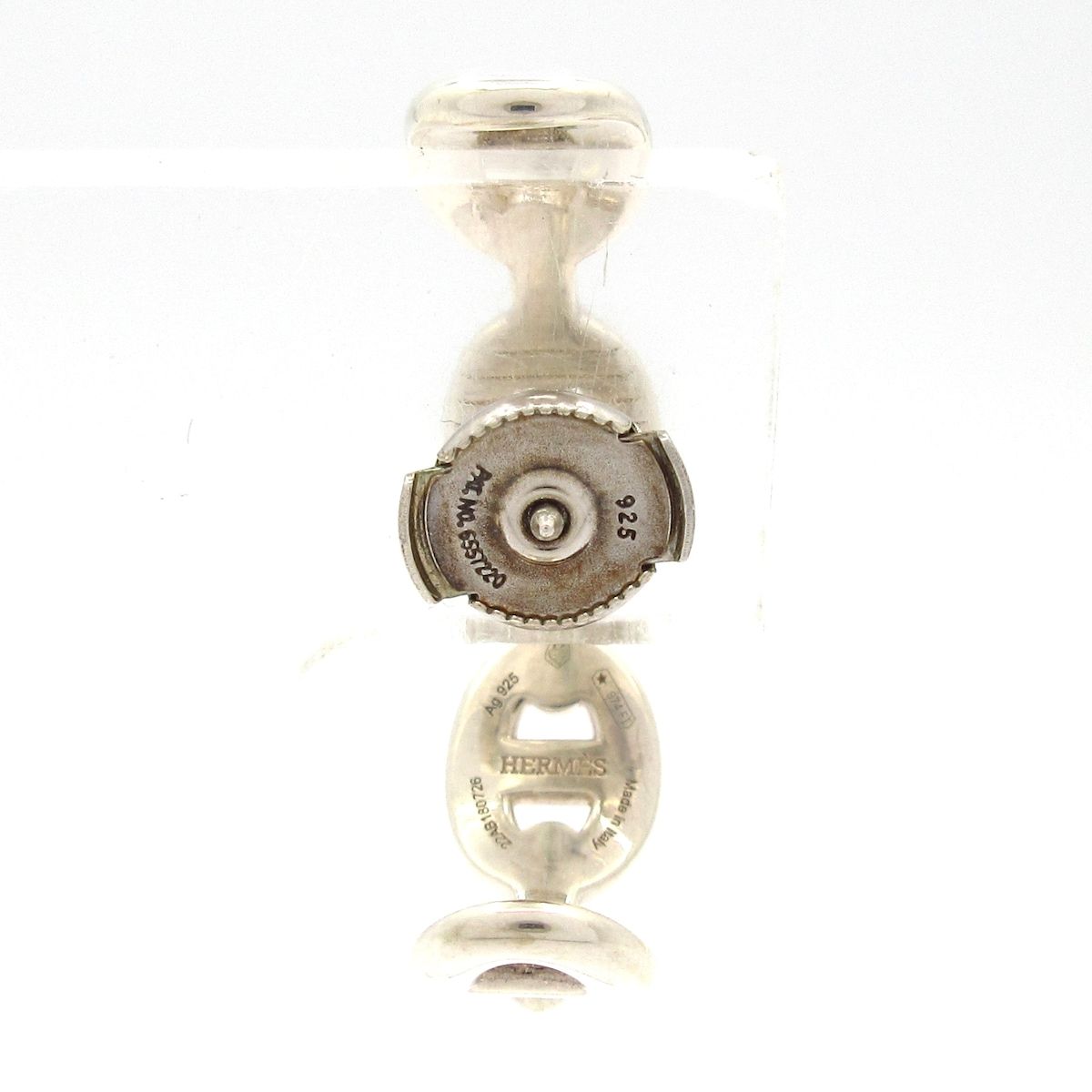 HERMES(エルメス) ピアス シェーヌダンクル シルバー 片方のみ - メルカリ