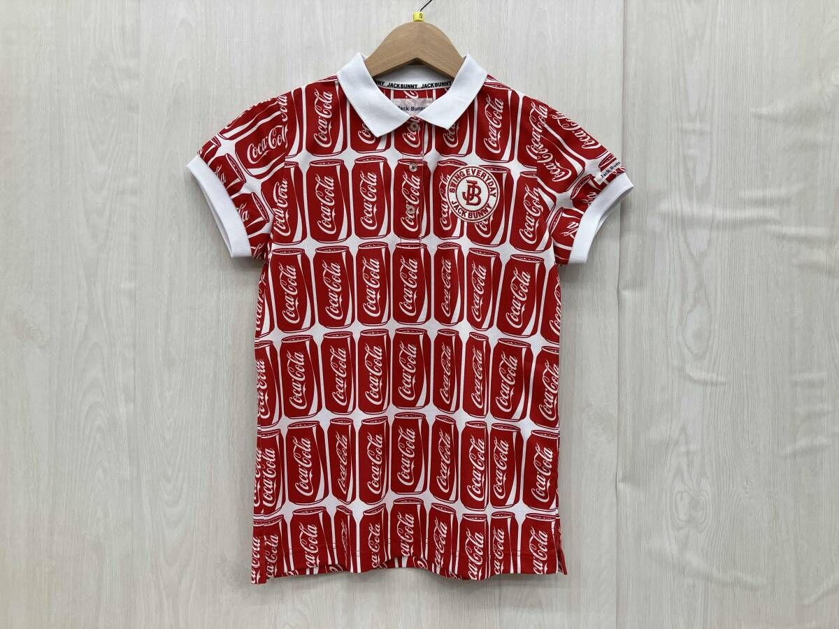 Jack Bunny!! ジャックバニー レディースゴルフウェア サイズ0 レッド