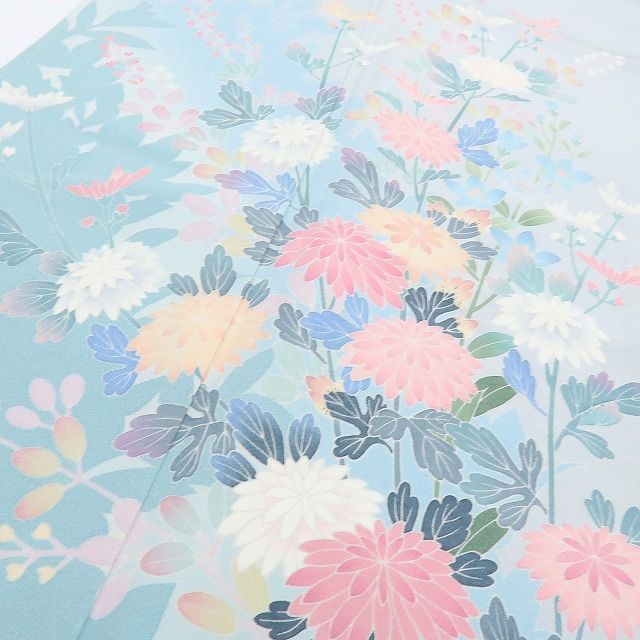 百華❀Y4110◇美品未着用 正絹 作家物落款 仕付け糸付 手縫い仕立て