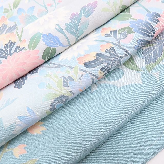 百華❀Y4110◇美品未着用 正絹 作家物落款 仕付け糸付 手縫い仕立て