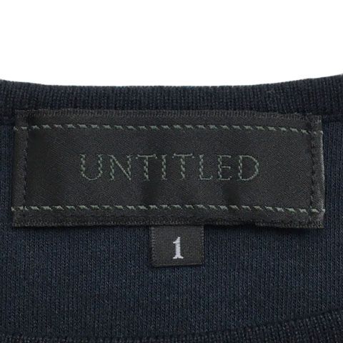 アンタイトル UNTITLED セーター ニット プルオーバー ラウンドネック