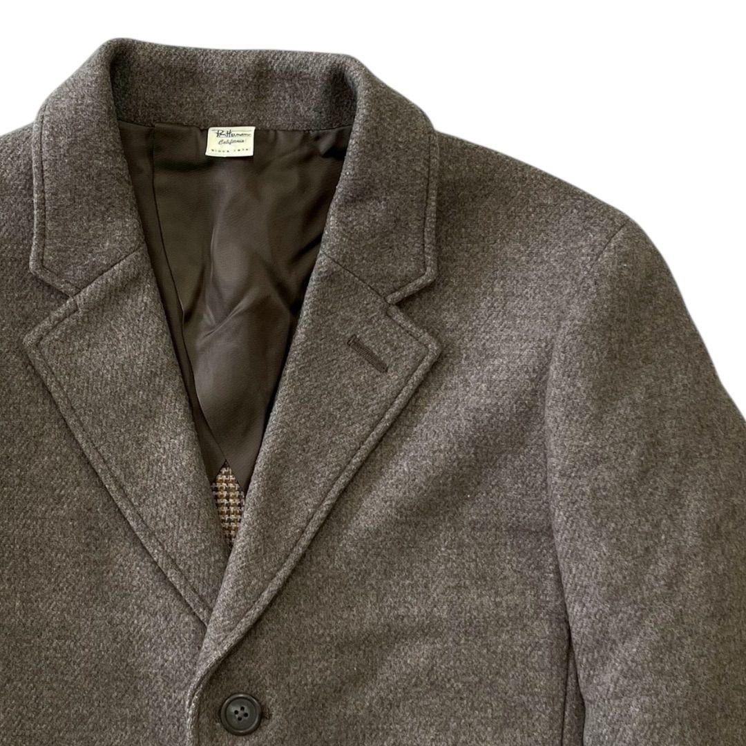 Ron Herman ロンハーマン チェスターコート ウール シングル 裏地