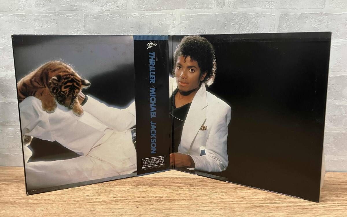 ☆マイケル・ジャクソン/スリラー EPIC 253P399 レコード 帯付 国内盤